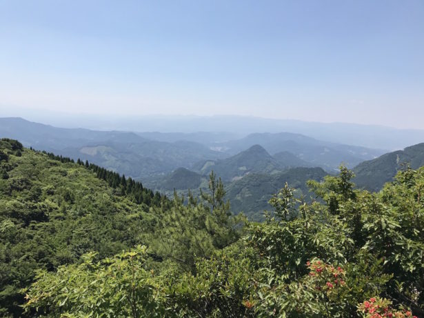 釈迦ヶ岳からの眺望