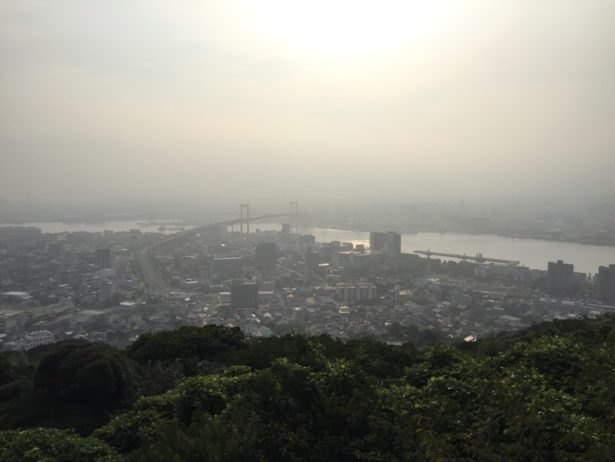 高塔山からの眺望
