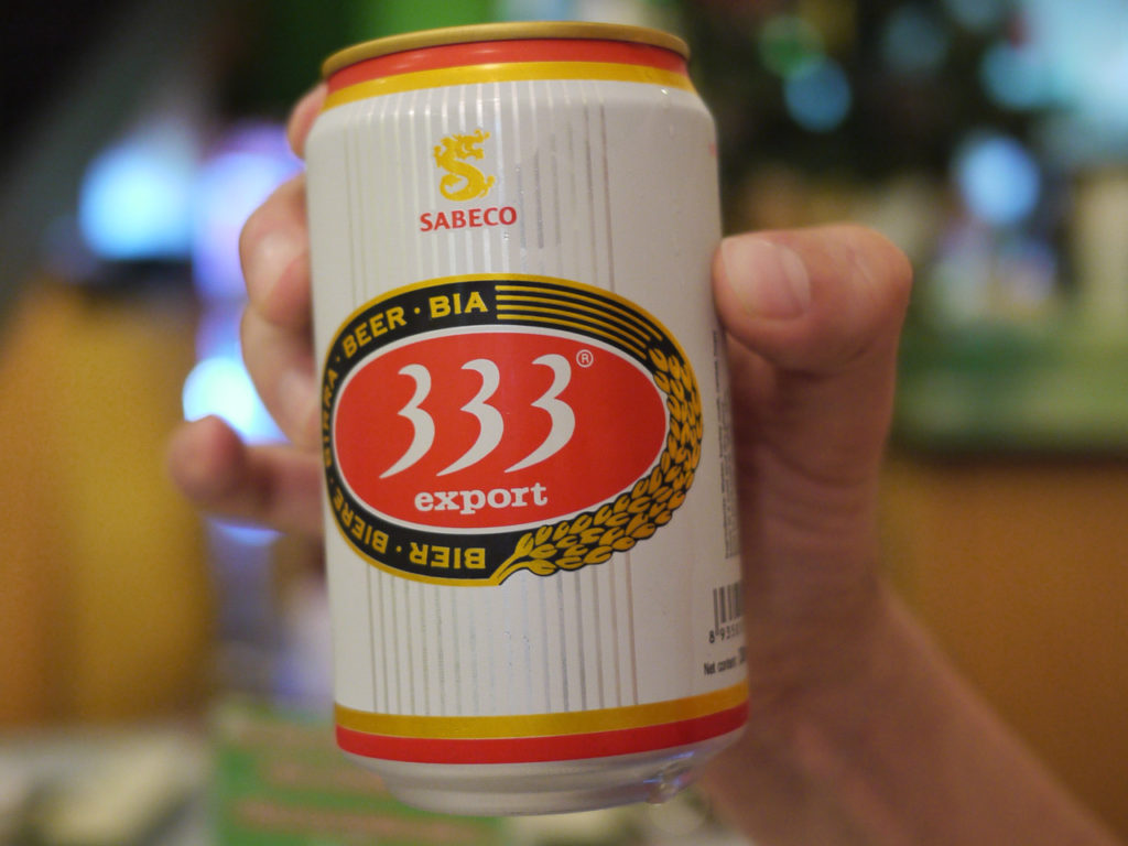 ベトナムと言えば333ビール